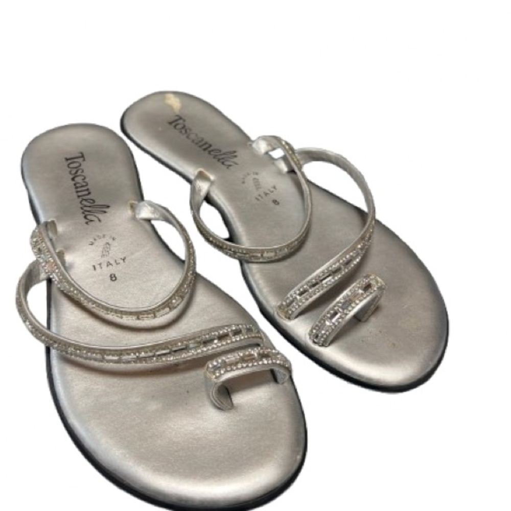 Toscanella - Italian Silver Women's Sandals